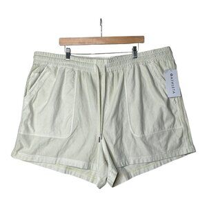 New Athleta Women's‎ Farallon Shorts size 24 Light Cream (Oatmeal)